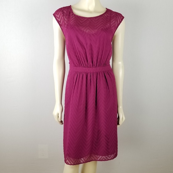 J. Crew Dresses & Skirts - J. Crew Sleeveless zigzag A line dress sz 14